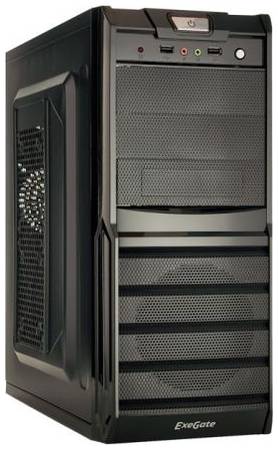 Корпус ATX Exegate XP-329S EX278399RUS miditower, XP500, 120mm, 2*USB, Audio