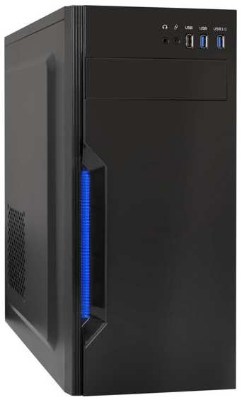 Корпус ATX Exegate XP-333U EX283076RUS miditower, XP350, 120mm, 1*USB+2*USB3.0, Audio