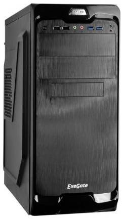 Корпус ATX Exegate UN-604 EX269435RUS miditower, UN350, 120mm 2*USB+2*USB3.0, Audio