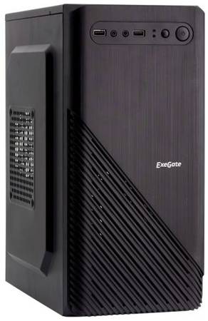 Корпус mATX Exegate BAA-103 EX277798RUS minitower, AAA400, 80mm, 2*USB, Audio