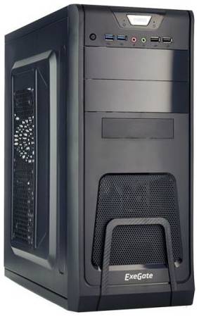 Корпус ATX Exegate CP-603 EX278394RUS miditower, без БП, 2*USB+2*USB3.0, Audio