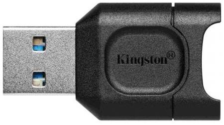Карт-ридер Kingston MLPM microSD MobileLite Plus для карт памяти microSD UHS-II/UHS-I, USB 3.2 Gen 1