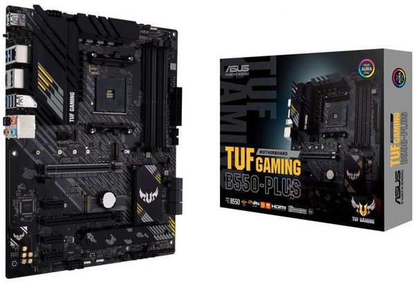 Материнская плата ATX ASUS TUF GAMING B550-PLUS 90MB14G0-M0EAY0 (AM4, AMD B550, 4*DDR4(4800), 6*SATA 6G RAID, 3*M.2, 5*PCIE, 7.1CH, 2.5Glan, 7*USB 3.2 969936451