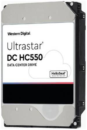 Жесткий диск 16TB SAS 12Gb/s Western Digital 0F38357/0F38361 WUH721816AL5204 Ultrastar DC HC550 7200rpm 512MB MTBF 2.5M 969939215