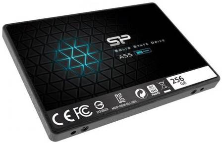 Накопитель SSD 2.5'' Silicon Power SP256GBSS3A55S25 Ace A55 256GB SATA 6Gb/s 3D NAND TLC 550/450MB/s MTBF 1.5M 969945855