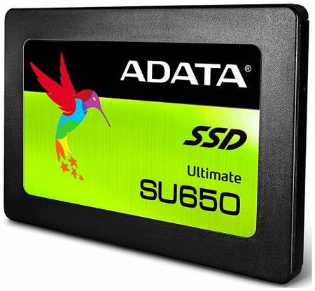 Накопитель SSD 2.5'' ADATA ASU650SS-960GT-R Ultimate SU650 960GB SATA3 520/450MBs 3D TLC IOPS 40K/75K MTBF 2M 969946375