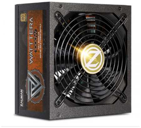 Блок питания ATX Zalman ZM1000-EBTII 1000W, APFC, 135mm fan, 80+ Gold, Retail 969950274