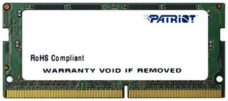 Модуль памяти SODIMM DDR4 16GB Patriot Memory PSD416G266681S Signature PC4-21300 2666MHz CL19 260-pin 1.2V RTL 969952134