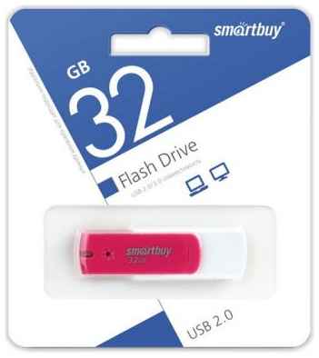 Накопитель USB 2.0 32GB SmartBuy SB32GBDP Diamond розовый 969952323