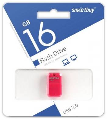 Накопитель USB 2.0 16GB SmartBuy SB16GBAP Art розовый 969952370