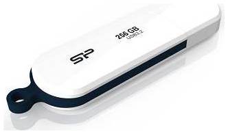 Накопитель USB 3.1 256GB Silicon Power SP256GBUF3B32V1W Blaze B32 белый 969952586