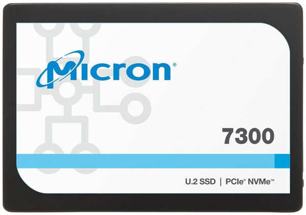 Накопитель SSD U.2 Micron MTFDHBE3T2TDG-1AW1ZABYY 7300 MAX 3.2TB PCIe Gen3 x4 3D TLC NAND 3000/1900MB/s IOPS 520K/120K