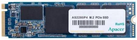 Накопитель SSD M.2 2280 Apacer AP1TBAS2280P4-1 AS2280P4 1TB PCIe Gen3x4 with NVMe 3D TLC 3000/2000MB/s IOPS 215K/390K MTBF 1.5M RTL 969953109