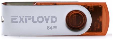 Накопитель USB 2.0 64GB Exployd 530 красный 969953142