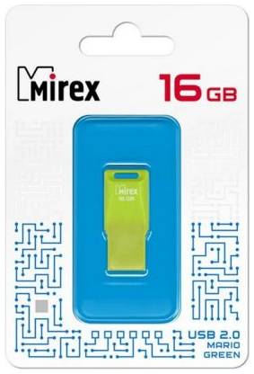 Накопитель USB 2.0 16GB Mirex MARIO 13600-FMUMAG16 USB 16GB Mirex MARIO (ecopack)