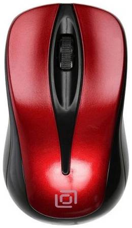 Мышь Wireless Oklick 675MW черный/красный 800dpi USB (2but) 969953501