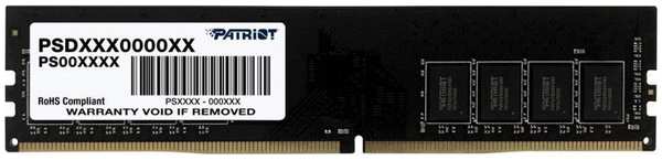 Модуль памяти DDR4 32GB Patriot Memory PSD432G26662 Signature PC4-21300 2666MHz CL19 288pin 1.2V 969953939