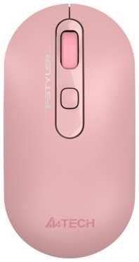 Мышь Wireless A4Tech Fstyler FG20 розовый 2000dpi USB для ноутбука (4but) 969955102