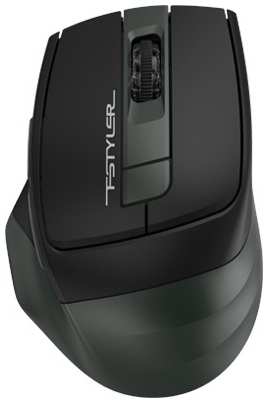 Мышь Wireless A4Tech Fstyler FB35 зеленый/черный 2000dpi BT/Radio USB (6but) 969955104