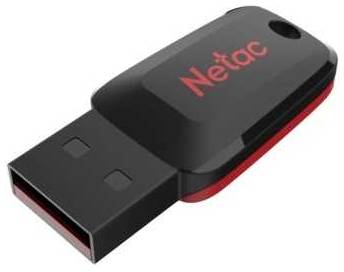 Накопитель USB 2.0 64GB Netac NT03U197N-064G-20BK U197, черный 969959611