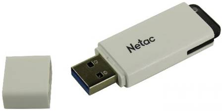 Накопитель USB 3.0 16GB Netac NT03U185N-016G-30WH U185, белый 969959614