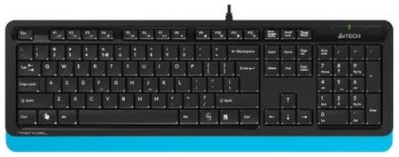 Клавиатура A4Tech FK10 BLUE черно-синяя, USB 969960759
