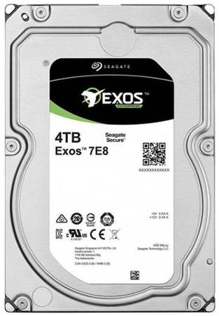 Жесткий диск 4TB SAS 12Gb/s Seagate ST4000NM005A 3.5″ Exos 7E8 7200rpm 256MB