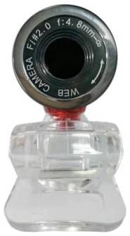 Веб-камера CBR CW 830M , 0.3Мп, CMOS, 640х480/15 кадр/сек, USB 2.0, микрофон
