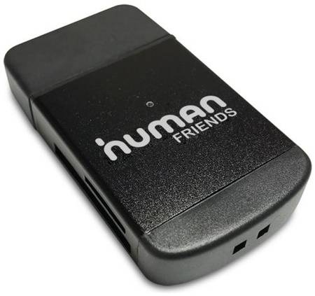 Карт-ридер CBR Human Friends Speed Rate Multi black. 4 слота, поддержка карт: Micro MS (M2), microSD, T-flash, SD, MMC, SDHC, DV, MS, MS Pro D 969966236