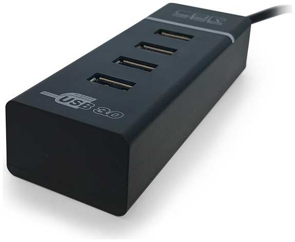Концентратор USB 3.0 CBR CH 157 4 порта. поддержка Plug/Play. длина провода 50+-3см. LED-подсветка. 969966299