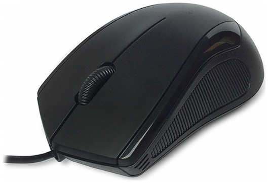 Мышь CBR CM 100 black, 1200dpi, 1.3 м, USB 969966655