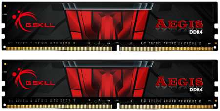 Модуль памяти DDR4 32GB (2*16GB) G.Skill F4-3200C16D-32GIS Aegis PC4-25600 3200MHz CL16 XMP радиатор 1.35V