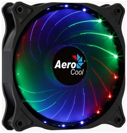 Вентилятор для корпуса AeroCool Cosmo 4718009158597 Fixed RGB LED, 120x120x25мм, MOLEX 4-PIN 969974848