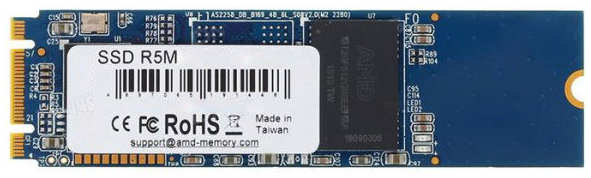 Накопитель SSD M.2 2280 AMD R5M240G8 240GB SATA III 3D TLC 560/530MB/s IOPS 77K/85K 969975846