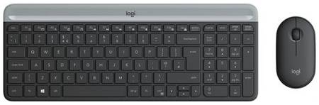 Клавиатура и мышь Wireless Logitech MK470 Slim , USB 920-009204
