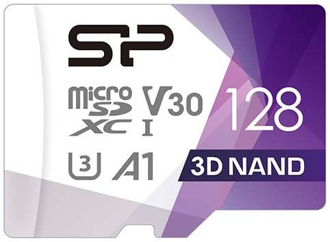 Карта памяти 128GB Silicon Power SP128GBSTXDU3V20AB Superior Pro A1 microSDXC Class 10 UHS-1 U3 100 МБ/с 80 МБ/с 969980277