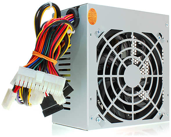 Блок питания ATX Crown CM-PS450 office CM000001653 450W (120mm FAN, SATA*2, PATA(big Molex)*2, FDD*1, 4+4pin) OEM 969983257