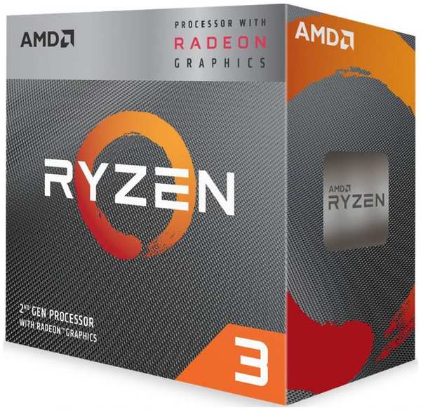 Процессор AMD Ryzen 3 3200G YD3200C5FHBOX Picasso 4C/4T 4GHz (AM4, L3 4MB, 65W, 12nm, Radeon Vega 8) box with Wraith Spire cooler 969989608