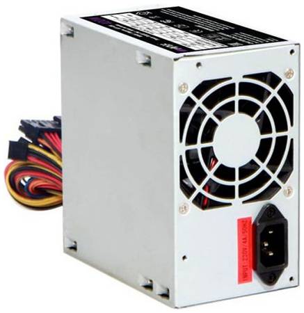 Блок питания ATX HIPER HPT-400 400W, Passive PFC, 80mm fan, power cord) OEM 969989798