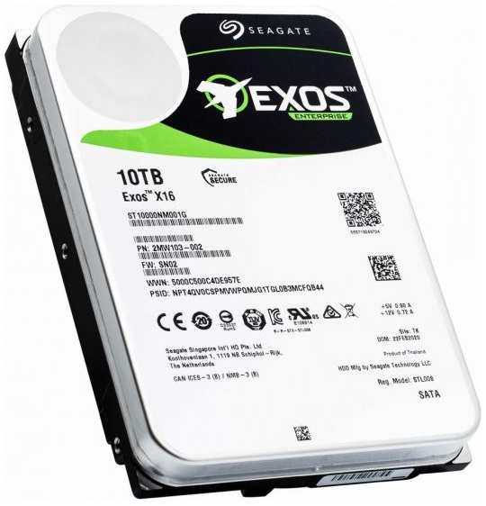 Жесткий диск 10TB SATA 6Gb/s Seagate ST10000NM001G Enterprise Exos 3.5″ 6Gb/s 256Mb 7200rpm 969990099
