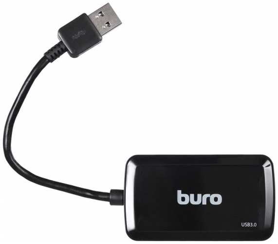 Разветвитель Buro BU-HUB4-U3.0-S 4порт