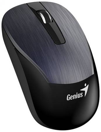 Мышь Genius ECO-8015 , 800/1200/1600 dpi, радио 2,4 Ггц, аккумулятор, USB