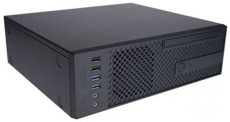 Корпус mATX InWin CJ708 6137379 черный, 256W, 2*USB 3.0, 2*USB 2.0, audio 969993043