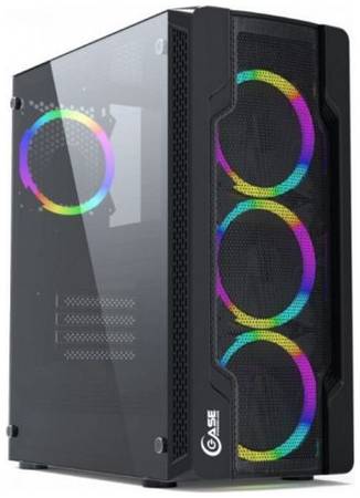 Корпус ATX Powercase Mistral X4 Mesh LED CMIXB-L4 чёрный, без БП, с окном, USB 3.0, 2*USB 2.0, audio 969993745