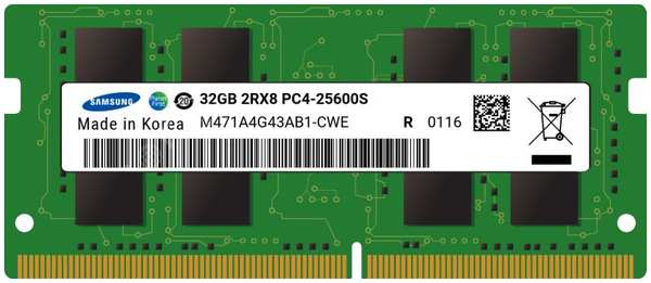 Модуль памяти SODIMM DDR4 32GB Samsung M471A4G43AB1-CWE PC4-25600 3200MHz CL19 2R 260-pin 1.2V