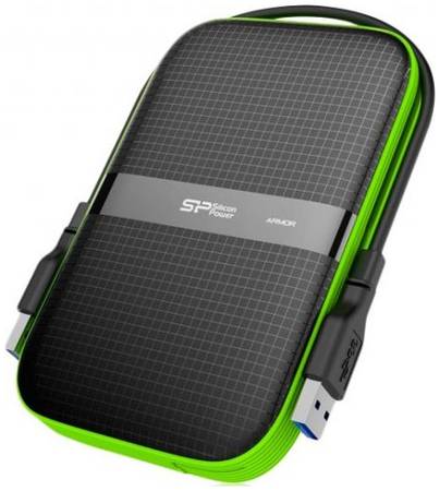 Внешний диск HDD 2.5'' Silicon Power Armor A60 SP050TBPHDA60S3K 5TB, USB 3.1