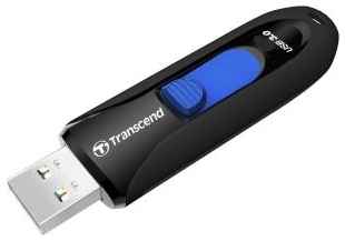 Накопитель USB 3.0 256GB Transcend Jetflash 790 TS256GJF790K черный/синий 969997379