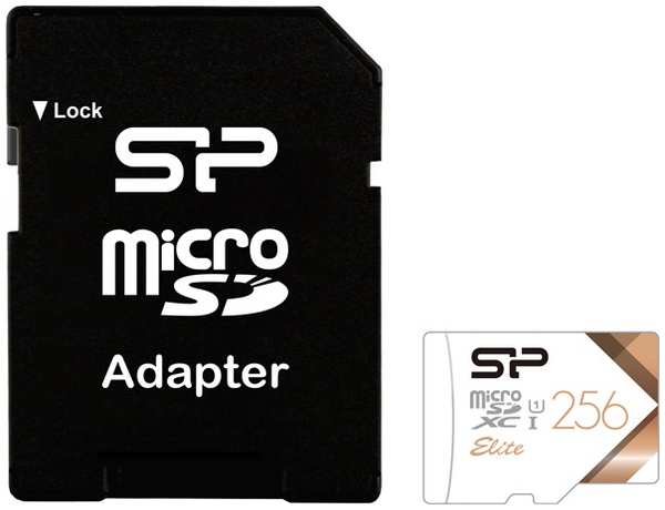 Карта памяти 256GB Silicon Power SP256GBSTXBU1V21SP microSDXC Class 10 UHS-I (SD адаптер) Colorful 969997389