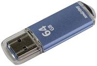 Накопитель USB 3.0 64GB SmartBuy SB64GBVC-B3 V-Cut синий