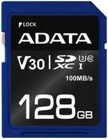 Карта памяти 128GB ADATA ASDX128GUI3V30S-R Premier Pro SDXC Class 10 UHS-I U3 V30S 95/60 MB/s